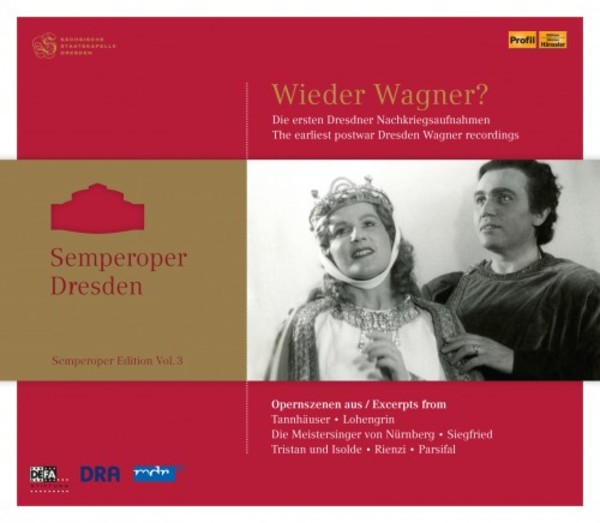 Wagner again?: The earliest post-war Dresden Wagner recordings | Haenssler Profil PH11044
