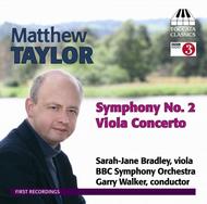 Matthew Taylor - Symphony No.2, Viola Concerto | Toccata Classics TOCC0175