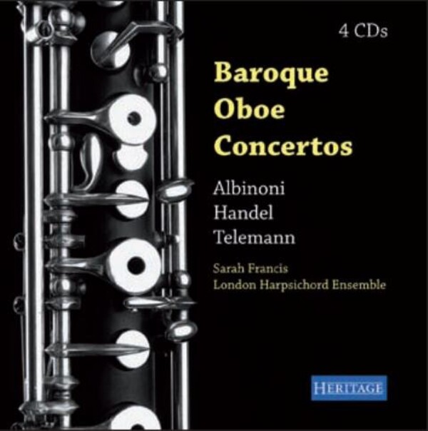 Baroque Oboe Concertos | Heritage HTGCD400