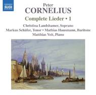 Peter Cornelius - Complete Lieder Vol.1 | Naxos 8572556