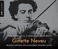 Ginette Neveu - Complete Studio Recordings