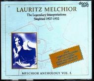 Lauritz Melchior: The Legendary Interpretations - Siegfried 1927-1932 | Danacord DACOCD319321