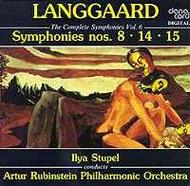 Langgaard - Symphonies Nos 8, 14 & 15 | Danacord DACOCD409