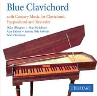 Blue Clavichord: 20th Century Music for Clavichord, Harpsichord and Recorder | Heritage HTGCD259