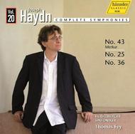 Haydn - Complete Symphonies Vol.20: Nos 25, 36 & 43 | Haenssler Classic 98012