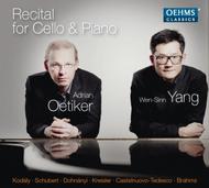 Recital for Cello and Piano | Oehms OC866
