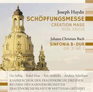 Haydn - Creation Mass / J C Bach - Symphony | Rondeau ROP6083