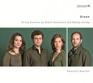 Green: String Quartets by Robert Schumann and Gyorgy Kurtag | Genuin GEN13290