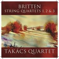Britten - String Quartets Nos 1, 2 & 3 | Hyperion CDA68004
