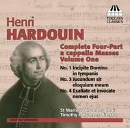 Henri Hardouin - Complete Four-Part a cappella Masses Vol.1 | Toccata Classics TOCC0191