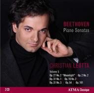 Beethoven - Piano Sonatas Vol.5 | Atma Classique ACD22490