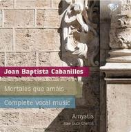 Juan Baptista Cabanilles - Complete Vocal Music | Brilliant Classics 94781