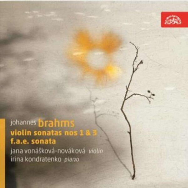 Brahms - Violin Sonatas Nos 1 & 3, FAE Sonata | Supraphon SU41702