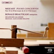 Mozart - Piano Concertos Nos 18 & 22
