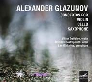 Glazunov - Concertos for Violin, Cello, Saxophone | Melodiya MELCD1002131