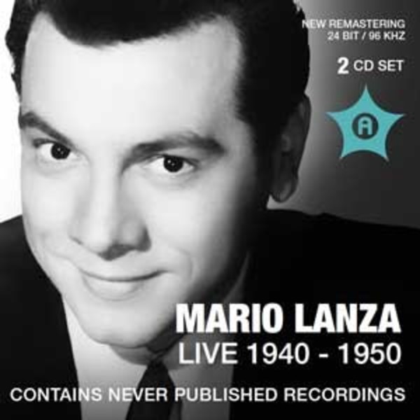 Mario Lanza: Live 1940-1950 | Andromeda ANDRCD9121