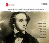 Mendelssohn - Complete Works for String Quartet | Champs Hill Records CHRCD085