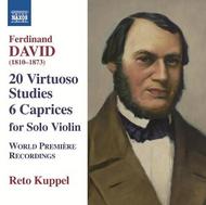 Ferdinand David - 20 Virtuoso Studies, 6 Caprices | Naxos 8573048