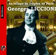 Singers of the Paris Opera: Georges Liccioni | Malibran CDRG204