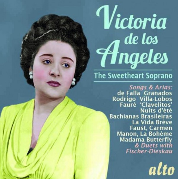 Victoria de los Angeles: The Sweetheart Soprano | Alto ALC1232