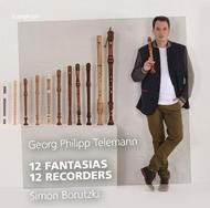 Telemann - 12 Fantasias, 12 Recorders | Klanglogo KL1509