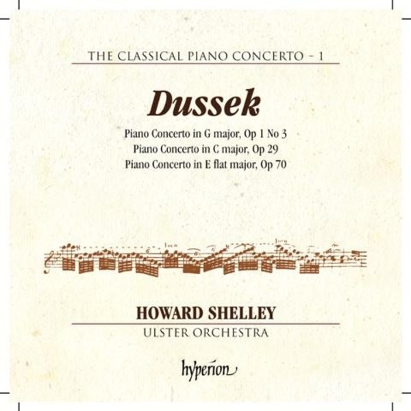 The Classical Piano Concerto Vol.1 Dussek