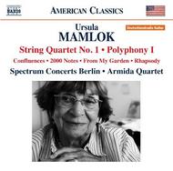 Ursula Mamlok - String Quartet no.1, Polyphony no.1, etc | Naxos - American Classics 8559771