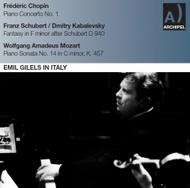 Emil Gilels in Italy