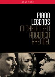 Piano Legends: Michelangeli / Argerich / Brendel | Opus Arte OA1153BD