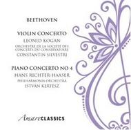 Beethoven - Violin Concerto, Piano Concerto no.4 | Amare Classics AME1002