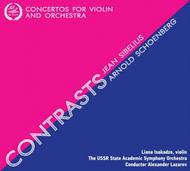 Contrasts: Violin Concertos of Sibelius & Schoenberg | Melodiya MELCD1002221