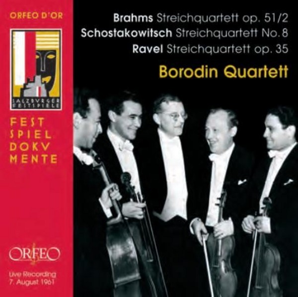 Brahms / Shostakovich / Ravel - String Quartets