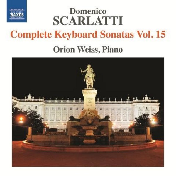 D Scarlatti - Complete Keyboard Sonatas Vol.15 | Naxos 8573222