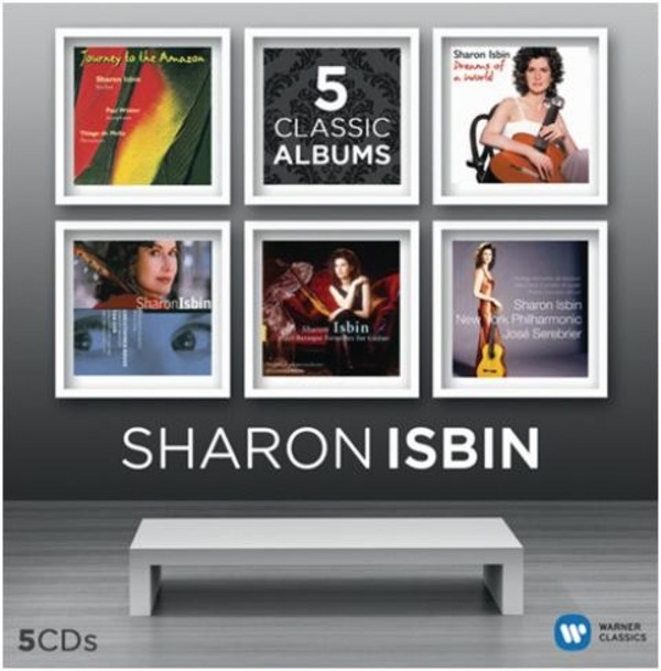 Sharon Isbin: 5 Classic Albums | Warner - 5 Classic Albums 2564624364