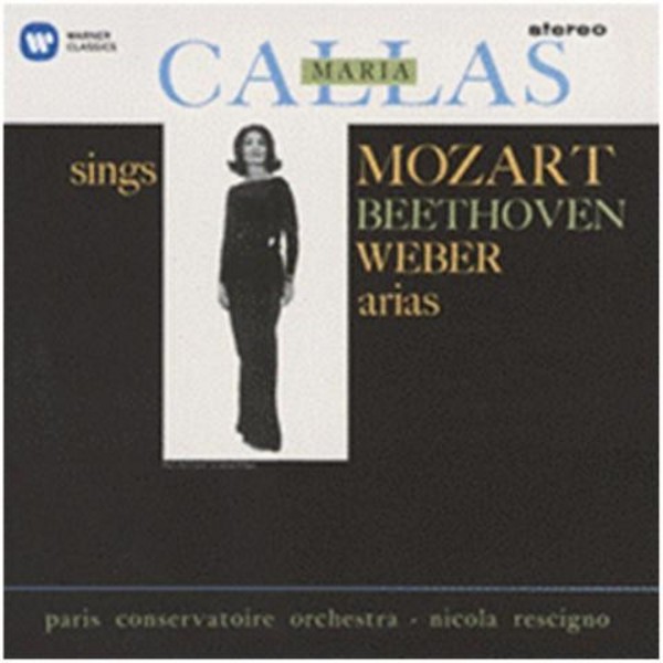Maria Callas sings Mozart, Beethoven & Weber Arias | Warner 2564634010