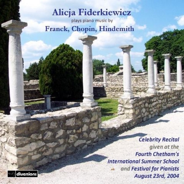 Franck / Chopin / Hindemith - Piano Music | Divine Art DDV24159