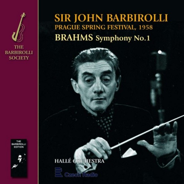 Brahms - Symphony No.1 / Weber - Oberon Overture | Barbirolli Society SJB1083