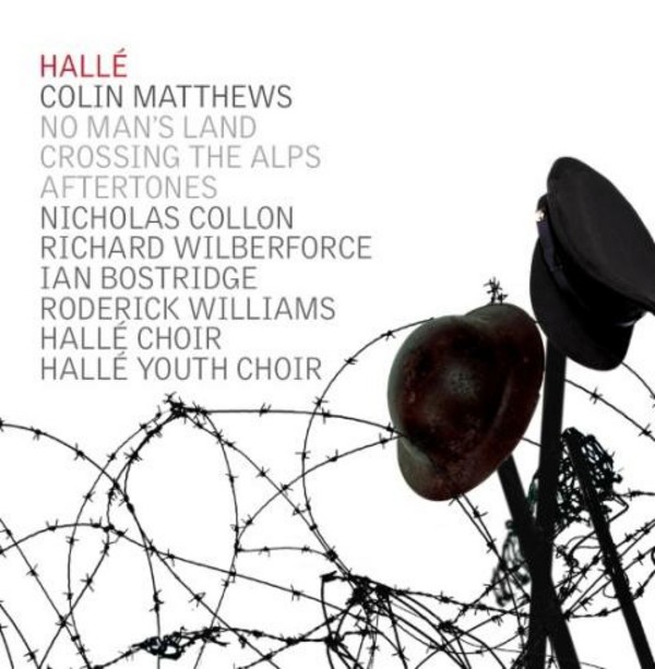 Colin Matthews - Aftertones, Crossing the Alps, No Man’s Land | Halle CDHLL7538
