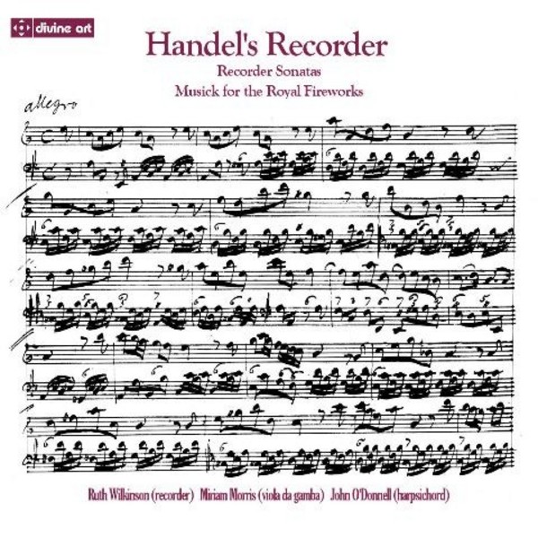Handels Recorder | Divine Art DDA25124