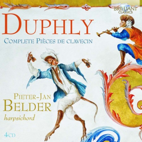 Duphly - Complete Pieces de Clavecin | Brilliant Classics 94999