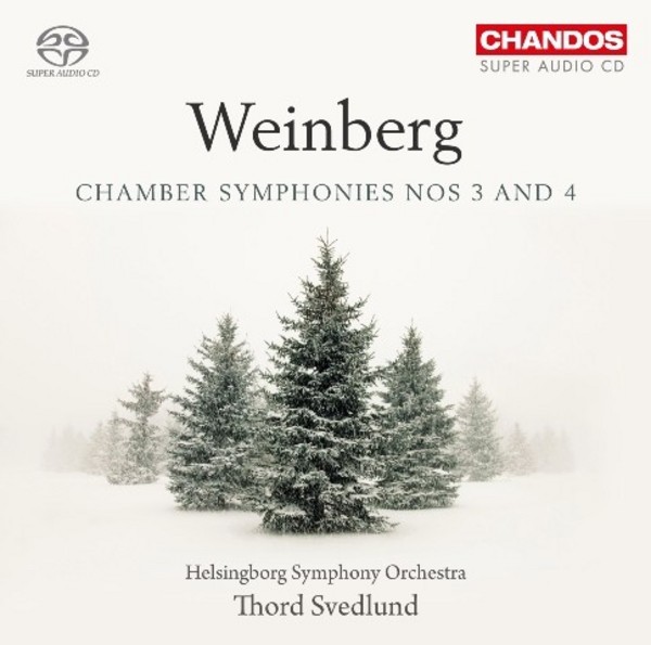 Weinberg - Chamber Symphonies Nos 3 & 4 | Chandos CHSA5146
