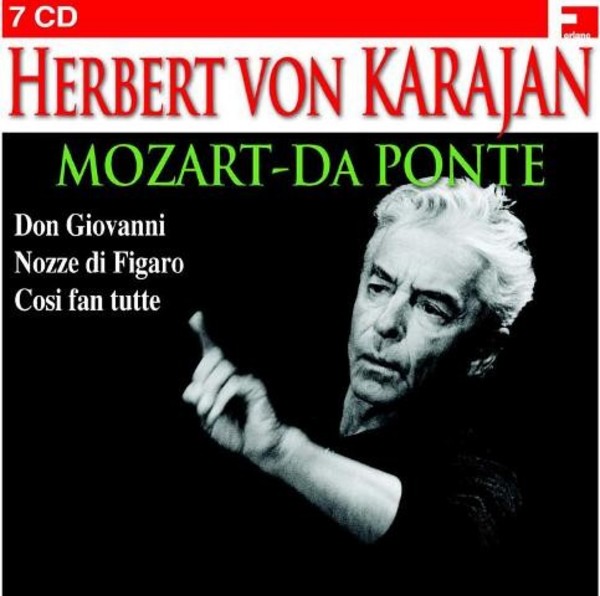 Herbert von Karajan conducts Mozart Da Ponte Operas | Disque Dom FOR17008