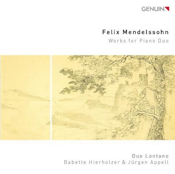 Mendelssohn - Works for Piano Duo | Genuin GEN15359