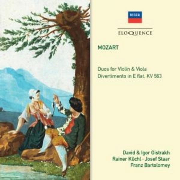 Mozart - Duos for Violin & Viola, Divertimento | Australian Eloquence ELQ4807404