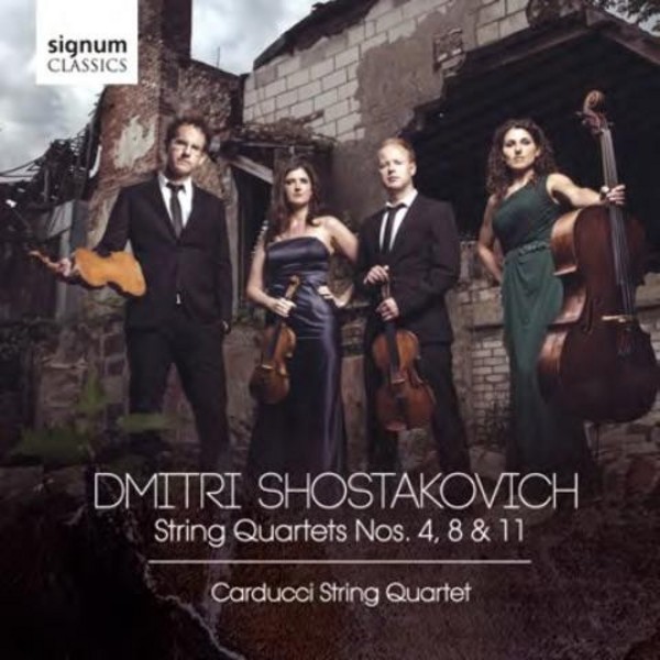 Shostakovich - String Quartets Nos 4, 8 & 11 | Signum SIGCD418