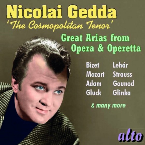 Nicolai Gedda: The Cosmopolitan Tenor | Alto ALC1282