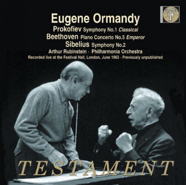 Ormandy conducts Prokofiev, Beethoven and Sibelius