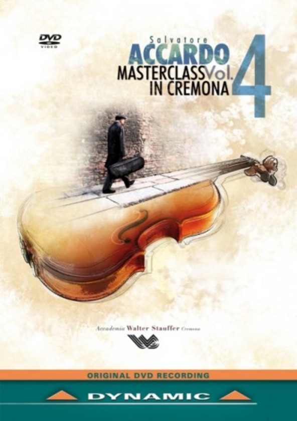 Salvatore Accardo: Masterclass in Cremona Vol.4 | Dynamic 37680