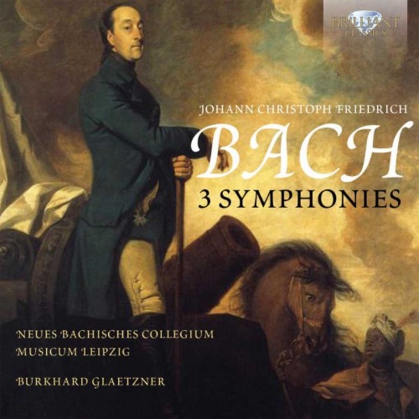 JCF Bach - 3 Symphonies | Brilliant Classics 94780