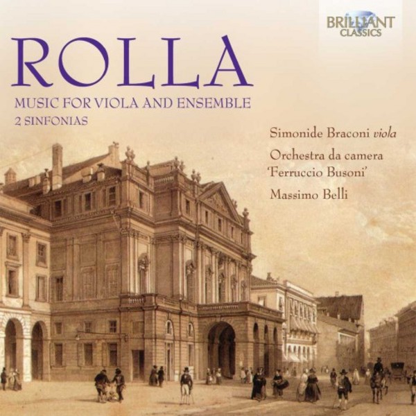 Alessandro Rolla - Music for Viola and Ensemble | Brilliant Classics 94971
